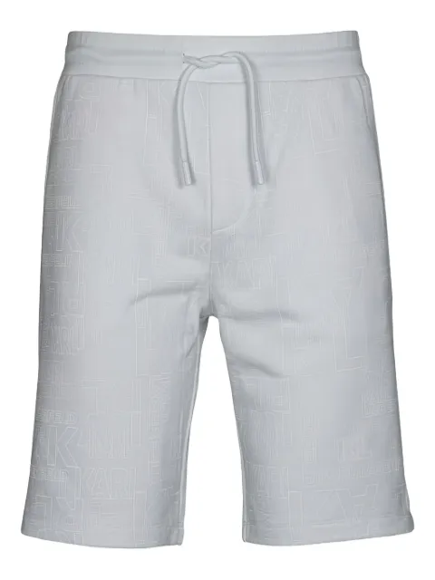 Karl Lagerfeld drawstring sweat shorts White 70506154190010