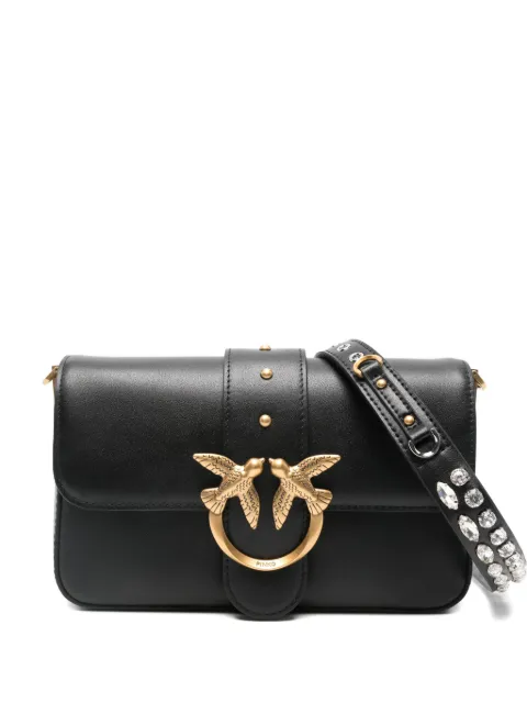 PINKO mini Love One shoulder bag Black 105824A0QO