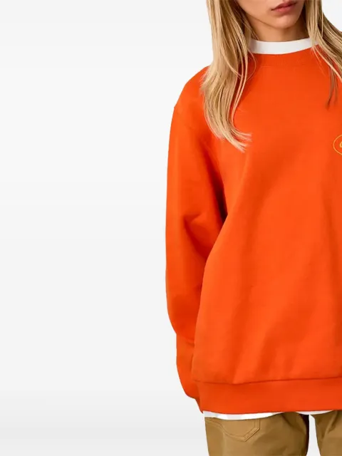 Gramicci long-sleeve crew-neck sweatshirt Orange G5FUJ093GM802