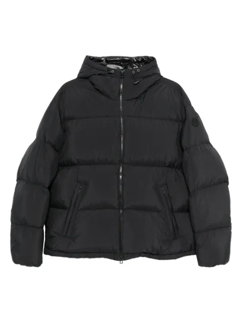 Moncler Meriera hooded zip-up puffer jacket Black K20911A0006059815