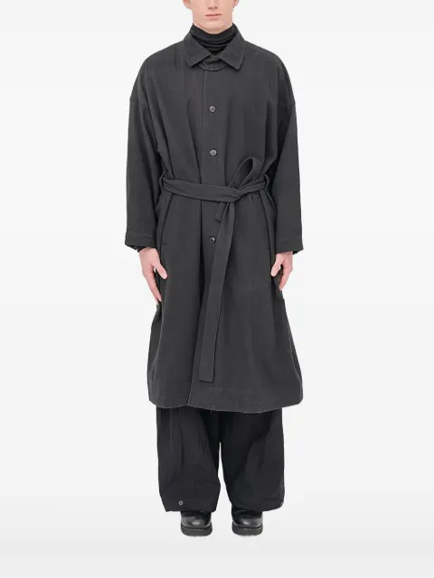Jan Jan Van Essche front-pocket split coat Grey COAT34