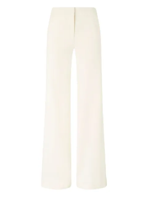 Genny concealed-fastening wide-leg trousers Neutrals 79AJA177N0278