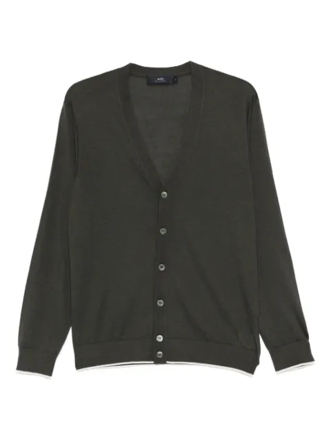 arch4 Mr Cruickshank buttoned cardigan Green MKNCD2698