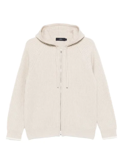 arch4 zip-up hooded cardigan Neutrals MKNCD26100