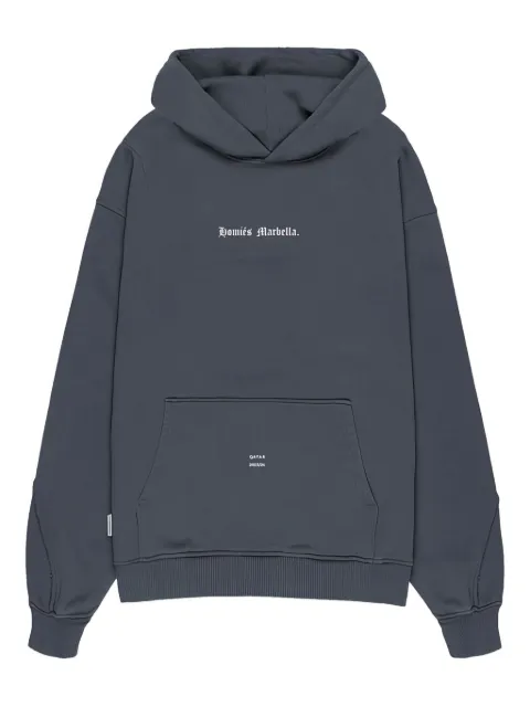HOMIES MARBELLA Videogame cotton hoodie Grey QTR01