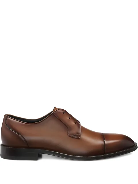 BOSS cap-toe derby shoes Brown 50535909214