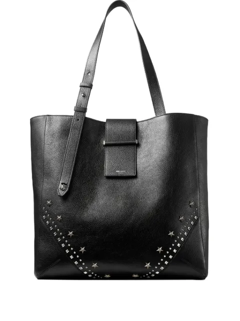 Jimmy Choo medium Bar Vertical tote bag Black BARVERTICALTOTEMZBC