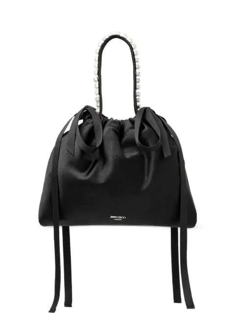 Jimmy Choo drawstring mini top handle Black DRAWSTRINGMINITHKSI