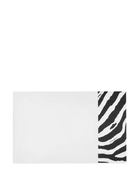 Dolce & Gabbana animal-print pillowcases (set of two) White TCES03TCAKF