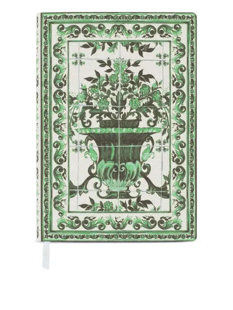 Dolce & Gabbana medium blank notebook (14.5cm x 21cm) White TCC025TCAE7