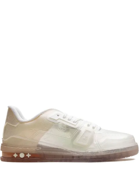 Louis Vuitton Pre-Owned transparent sneakers White 1A5YQX