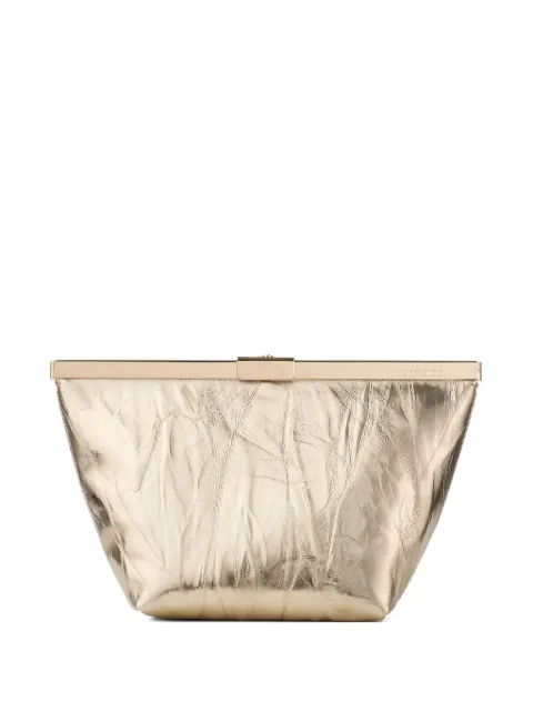 Jimmy Choo Ganache clutch bag Gold GANACHE
