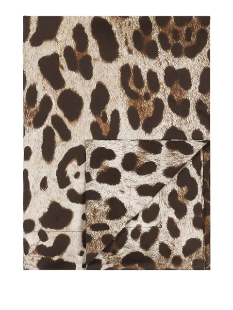 Dolce & Gabbana leopard-print pillowcases (set of two) Brown TCES02TCAKF