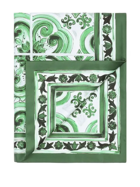 Dolce & Gabbana cotton pillowcases (set of two) Green TCES02TCAKF