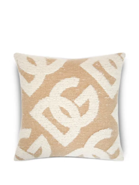 Dolce & Gabbana patterned cushion Neutrals TCE008TCAN1
