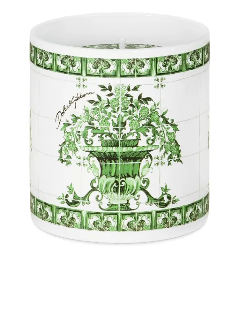 Dolce & Gabbana Sicilian Neroli and Lemon scented candle (380g) White TCC159TCAG3