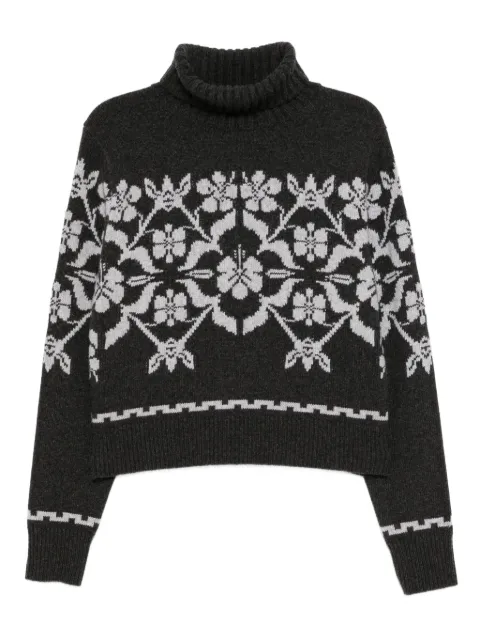 High Sport Zoe Fairisle sweater Grey 1013Y032