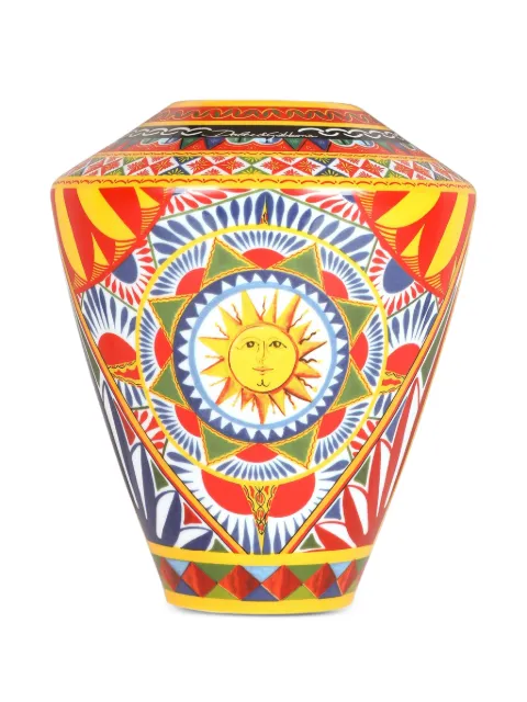 Dolce & Gabbana small Amphora vase Yellow TCC197TCAMV