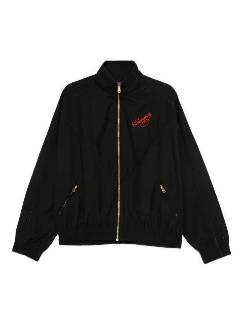 Willy Chavarria logo-embroidered jacket Black WCJKT0054