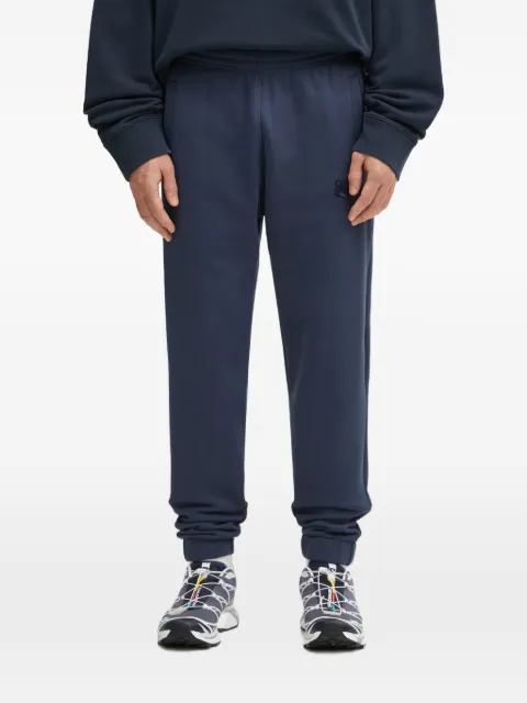 Maison Kitsuné embroidered-logo track pants Blue MM01125KM0321