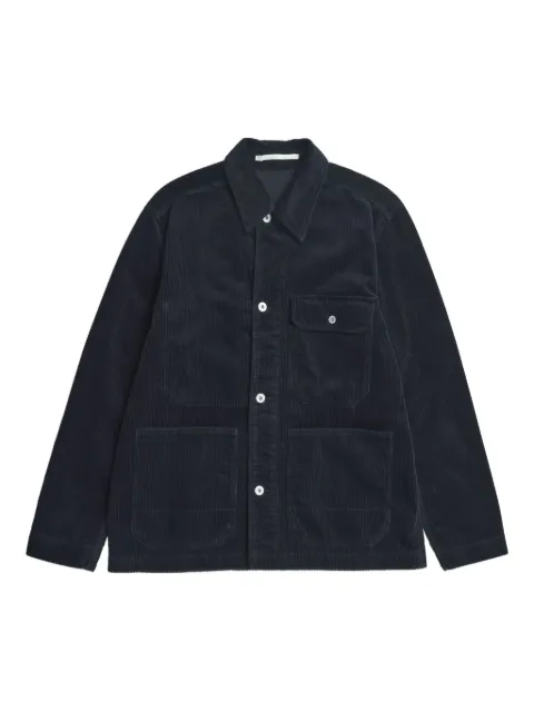 Norse Projects pocket corduroy jacket Blue N5002787004