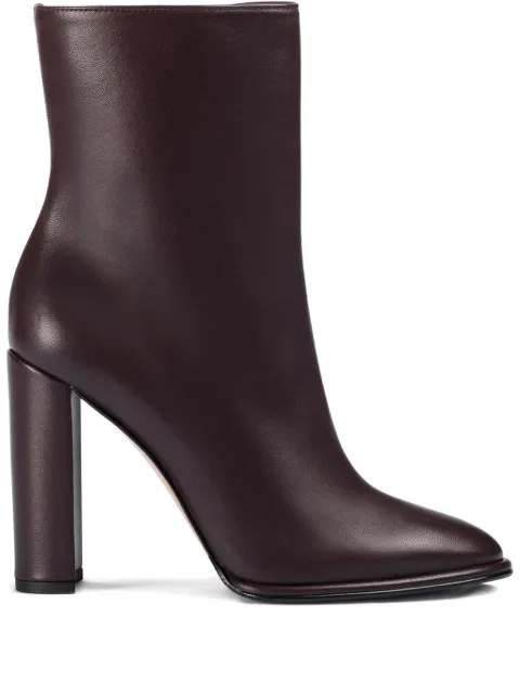 Le Silla 110mm Elsa ankle boots Brown 7063X100RBPPGLO