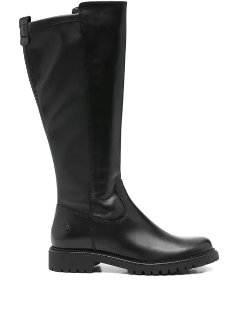 TAMARIS leather boots Black 12560543