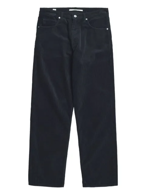 Norse Projects corduroy pocket trousers Blue N250430