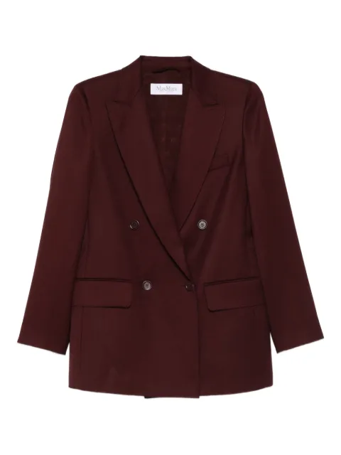 Max Mara double-breasted blazer Red 2521046122600