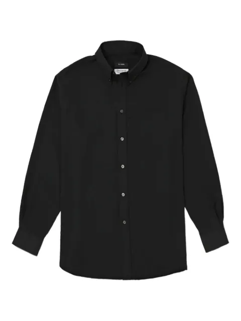 Willy Chavarria Veterano long-sleeve shirt Black WCSHT0045