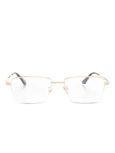 Cartier Eyewear rectangle-frame glasses Gold CT0575OA