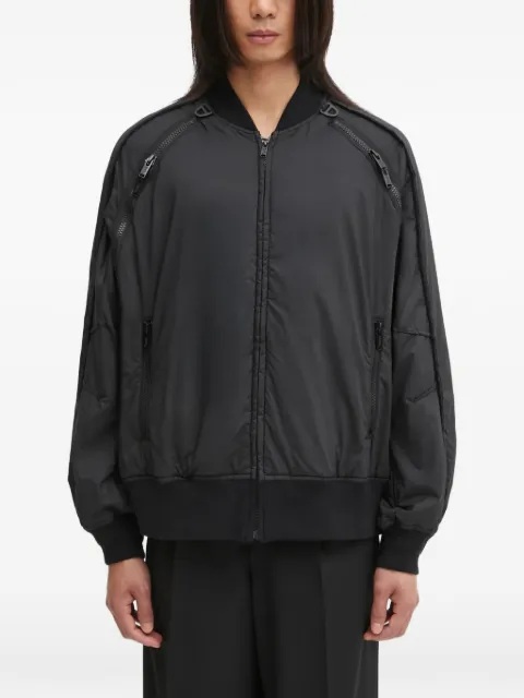 Undercover zip-detail bomber jacket Black UC2E4206