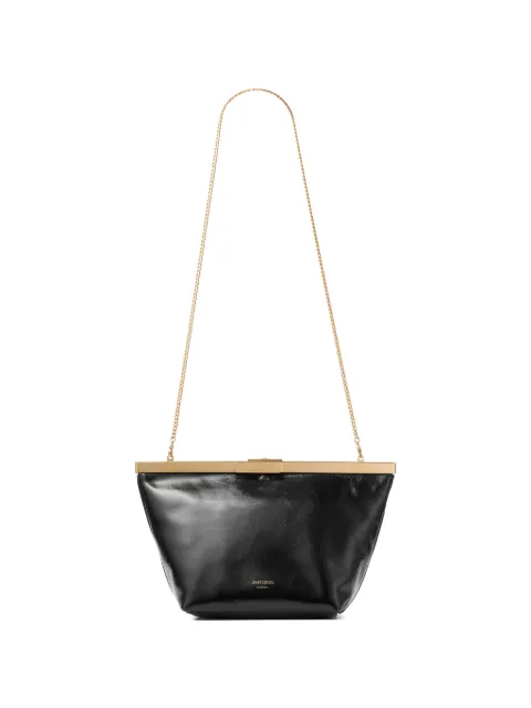 Jimmy Choo Ganache clutch bag Black GANACHEGUV