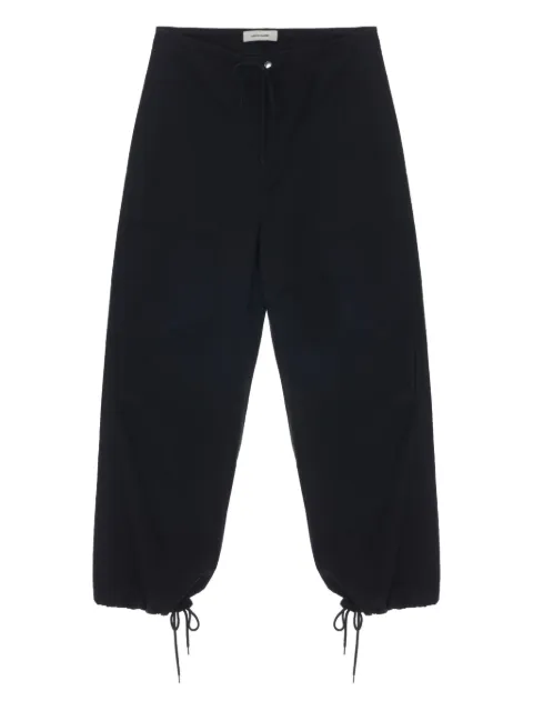 ENTIRE STUDIOS Barren drawstring-waist cargo trousers Black UNU253009BL