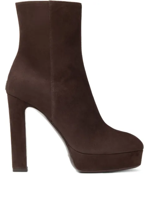 Jimmy Choo Marene 120 ankle boots Brown MARENEAB120SUE