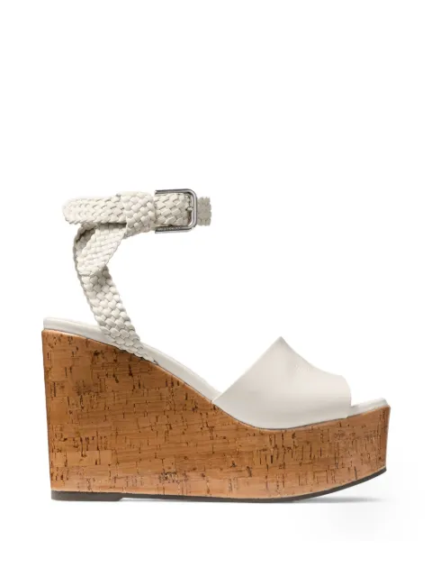 Jimmy Choo Jori 100 heeled sandals White JORI100ZKH261
