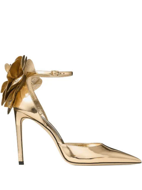 Jimmy Choo Marja 100 pumps Gold MARJA100GXK
