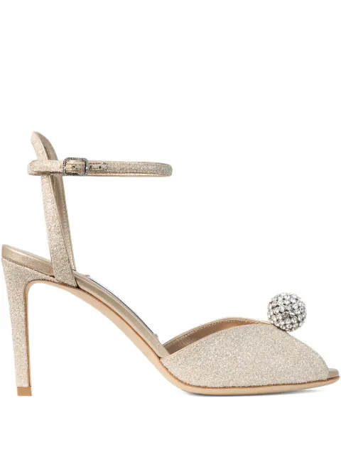 Jimmy Choo Sacora 85 sandals Gold SACORA85EDK