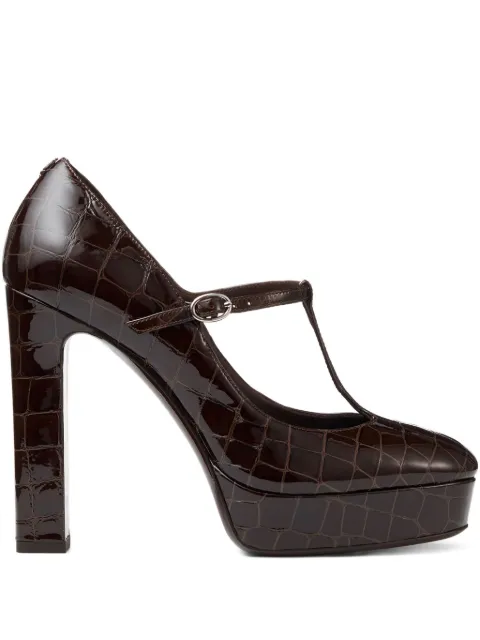 Jimmy Choo Marene Mary Jane 120 pumps Brown MARENEMARYJANE120CBH