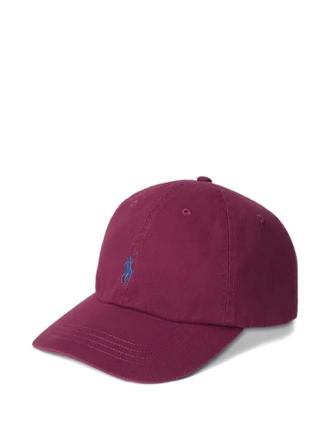 Polo Ralph Lauren logo-detail baseball cap Red 211912843011