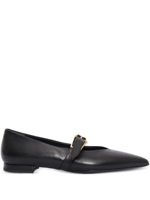 Sergio Levantesi VENERE56 buckle-strap ballet flats Black VENERE56VIRGO