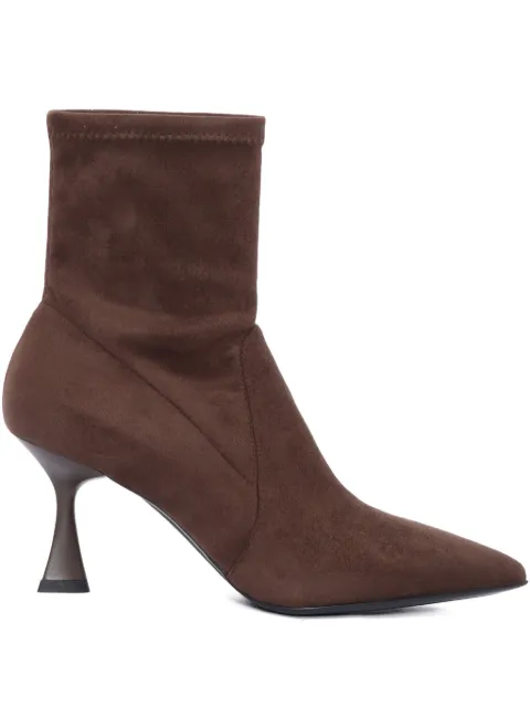 Sergio Levantesi 70mm JANET56 suede boots Brown JANET56DALI