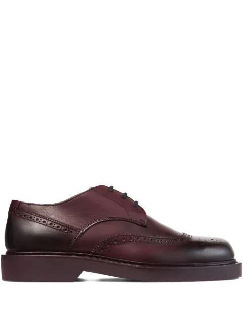Jimmy Choo Rowan brogue derby shoes Red ROWANBROGUEDERBYHAS