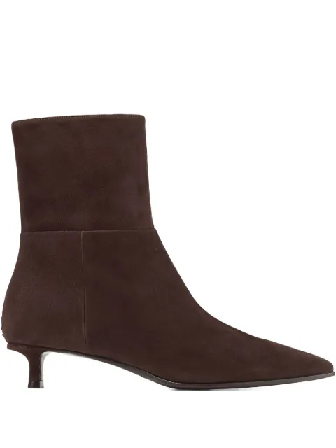 Jimmy Choo Lory 35mm ankle boots Brown LORYAB35SUE
