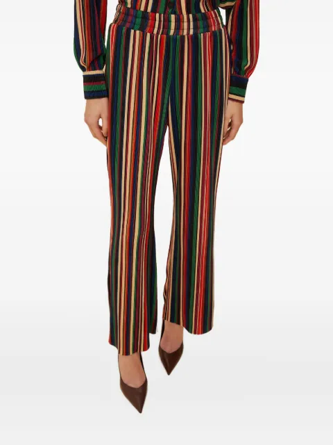 FARM Rio striped trousers Black 342074