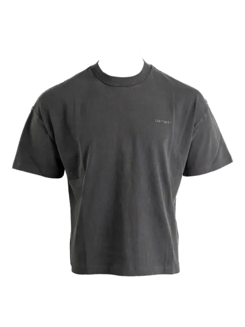 Carhartt WIP logo-embroidered t-shirt Grey I035590