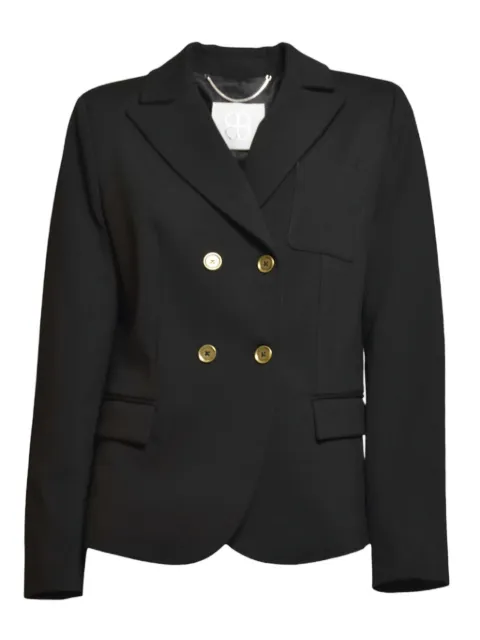 True Royal double-breasted pocket blazer Black T913TRE05E05001