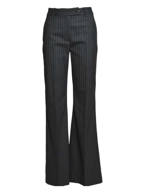 True Royal pinstripe flared trousers Grey T723TRF45F45003