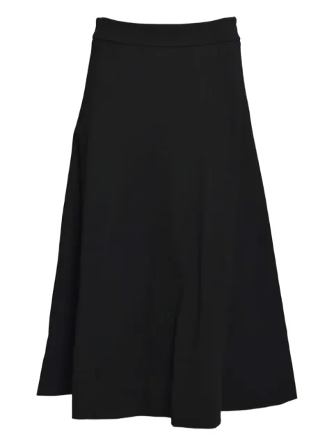 True Royal flared midi skirt Black G66TRE05E05001