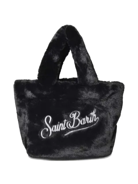 MC2 Saint Barth faux fur tote bag Black COL003300292I0015
